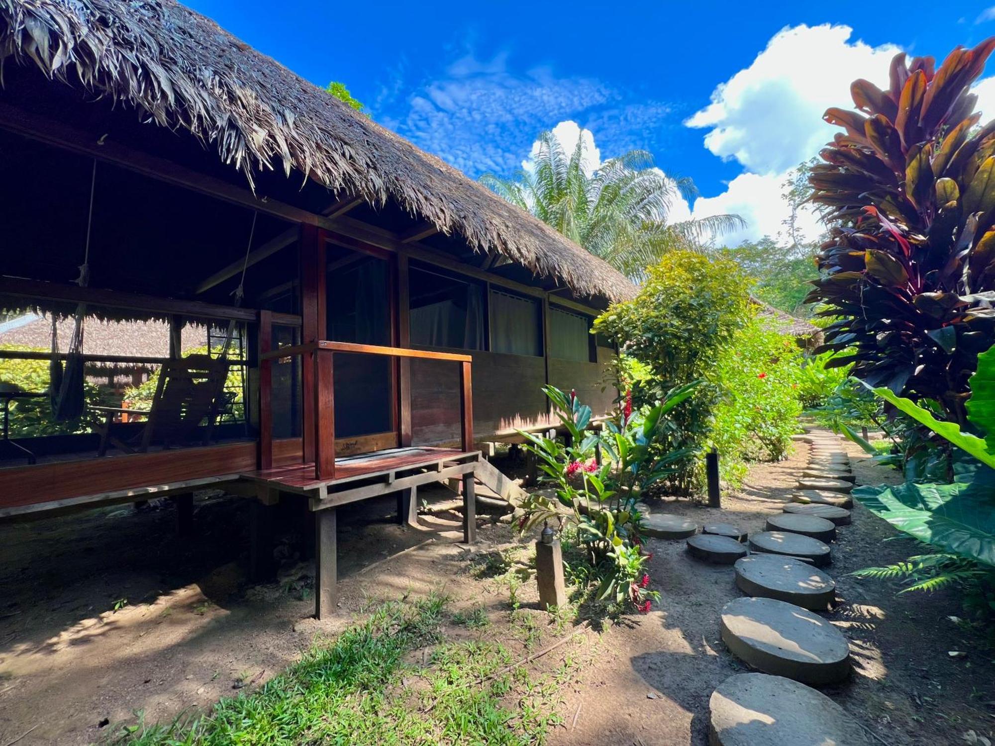 Ecolucerna Lodge Tambopata Puerto Maldonado Buitenkant foto